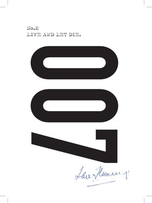 Live and Let Die - ebook
